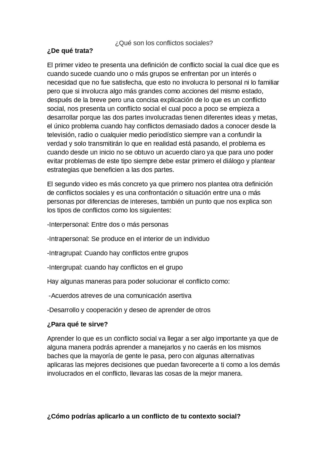 Este es sincero y unico - Docsity