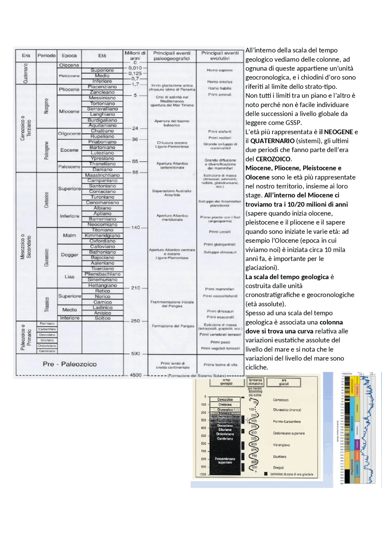 Geologia Stratigrafia Docsity