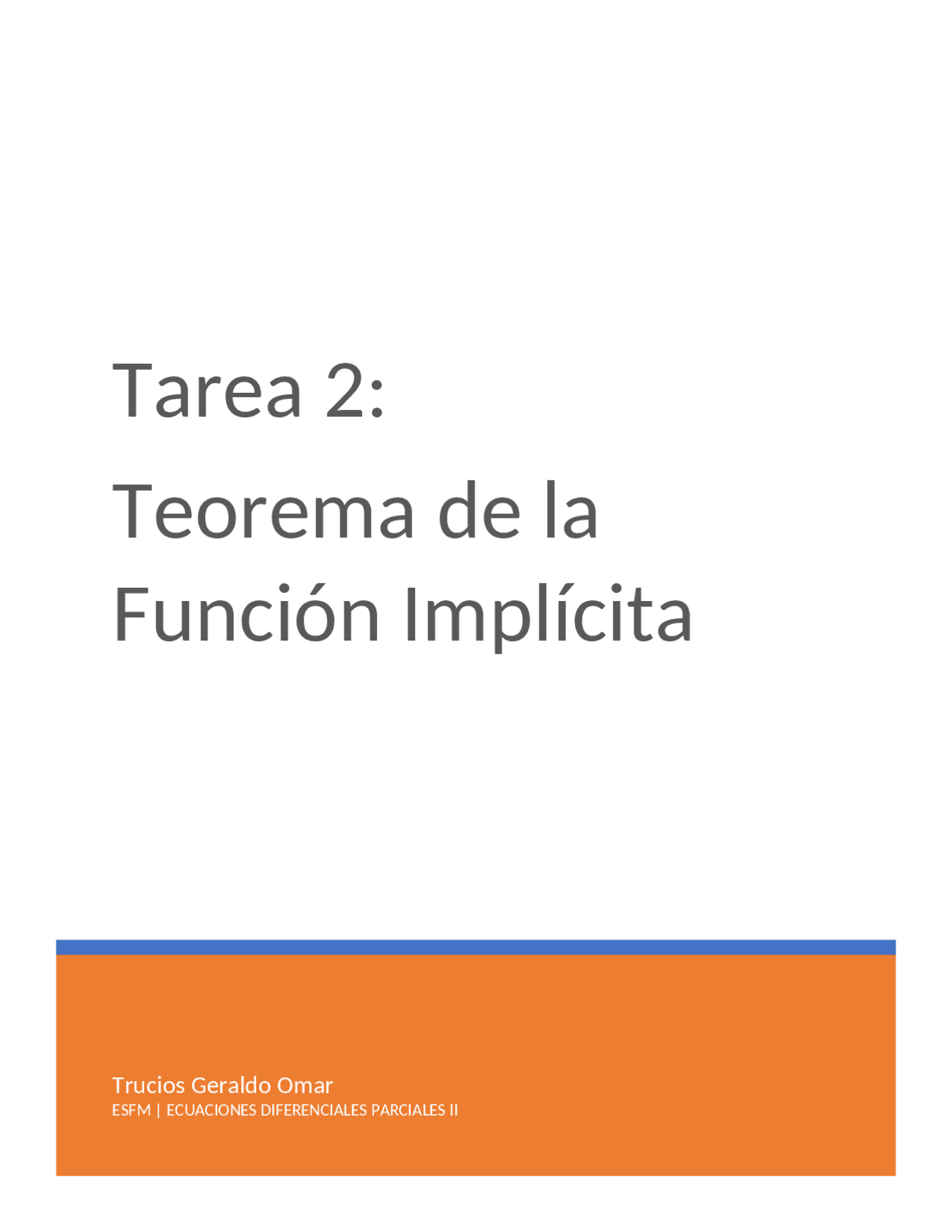 Teorema de la Función Implícita Apuntes de Ecuaciones Diferenciales Docsity Teorema de la Función Implícita Apuntes de Ecuaciones Diferenciales Docsity