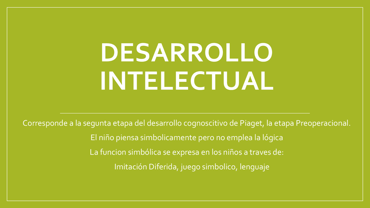 Desarrollo Intelectual Docsity