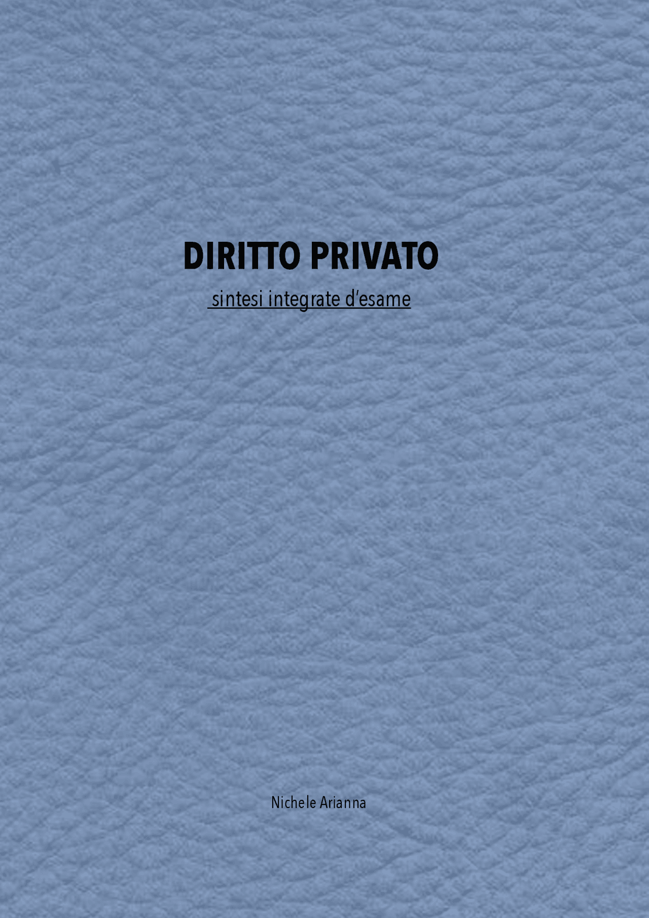 Diritto privato (riassunto Galgano, ultima edizione compatta ...