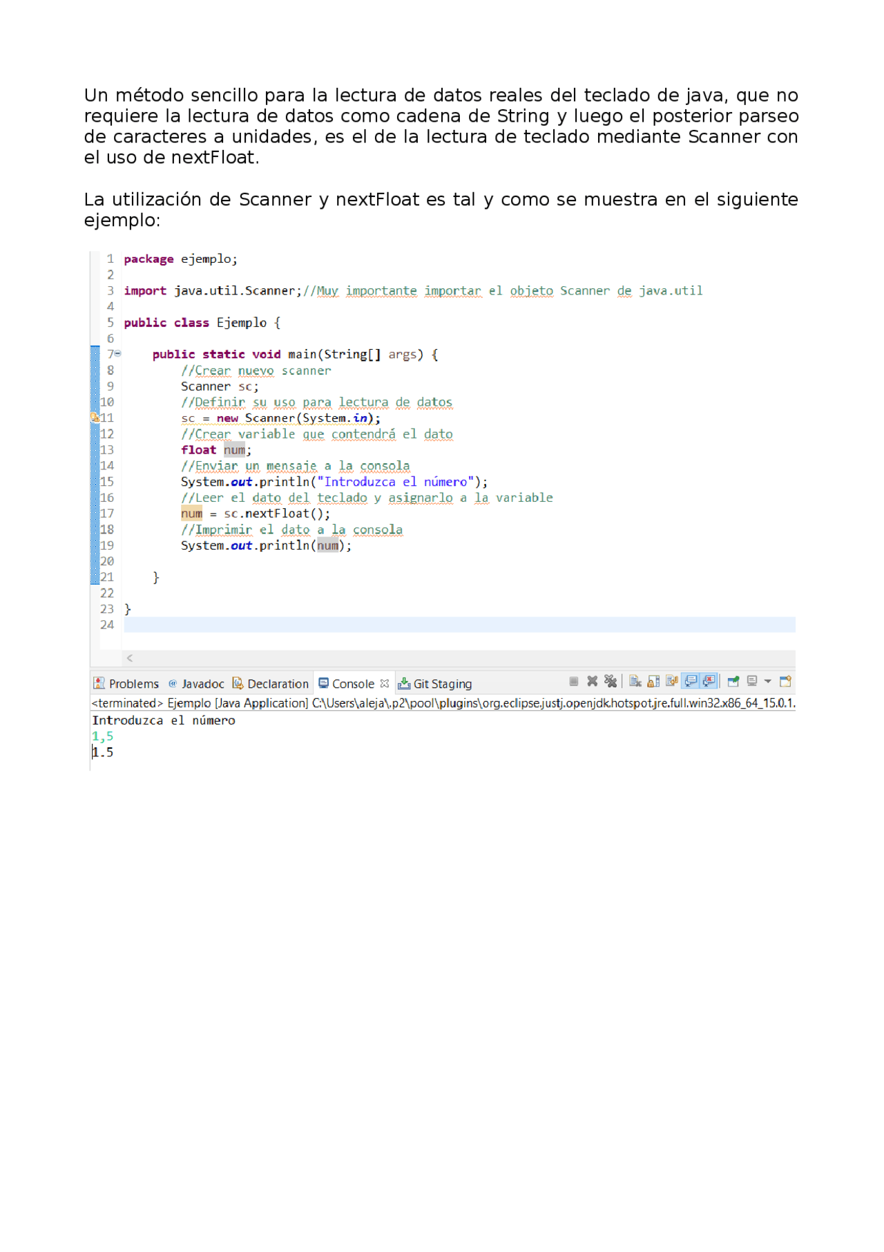Uso of Next float de scanner - Docsity