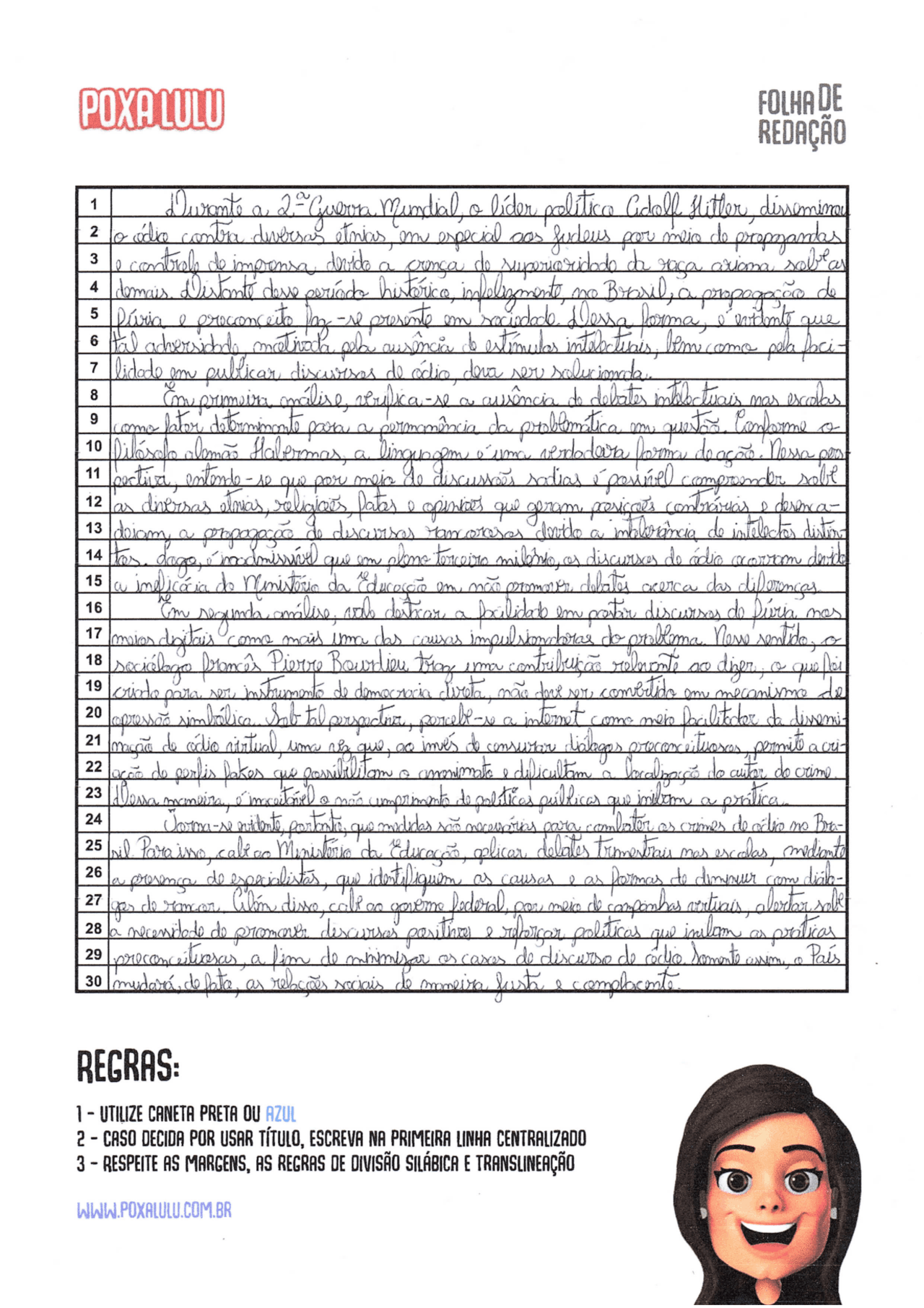 REDAÇÃO COM NOTA 900+ - Docsity