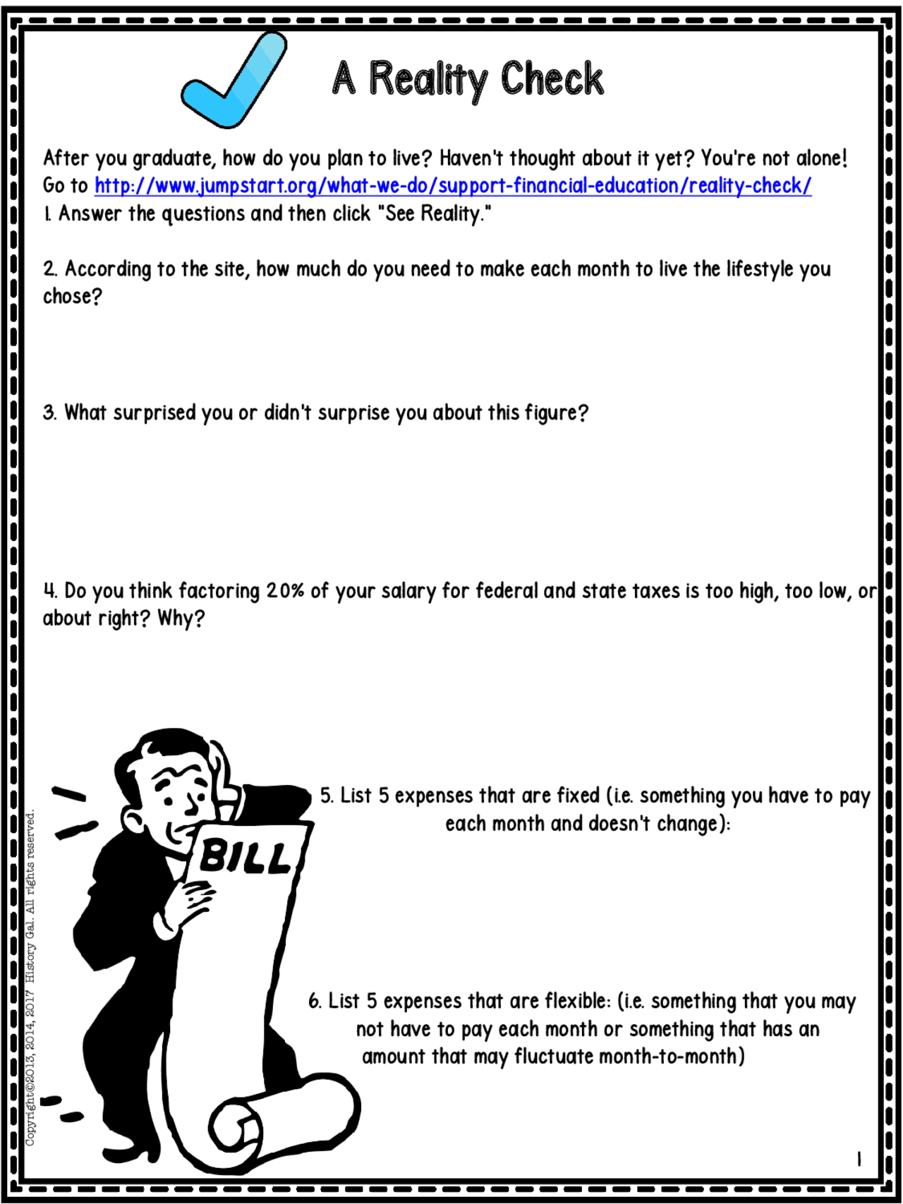 A reality check activity pdf - Docsity