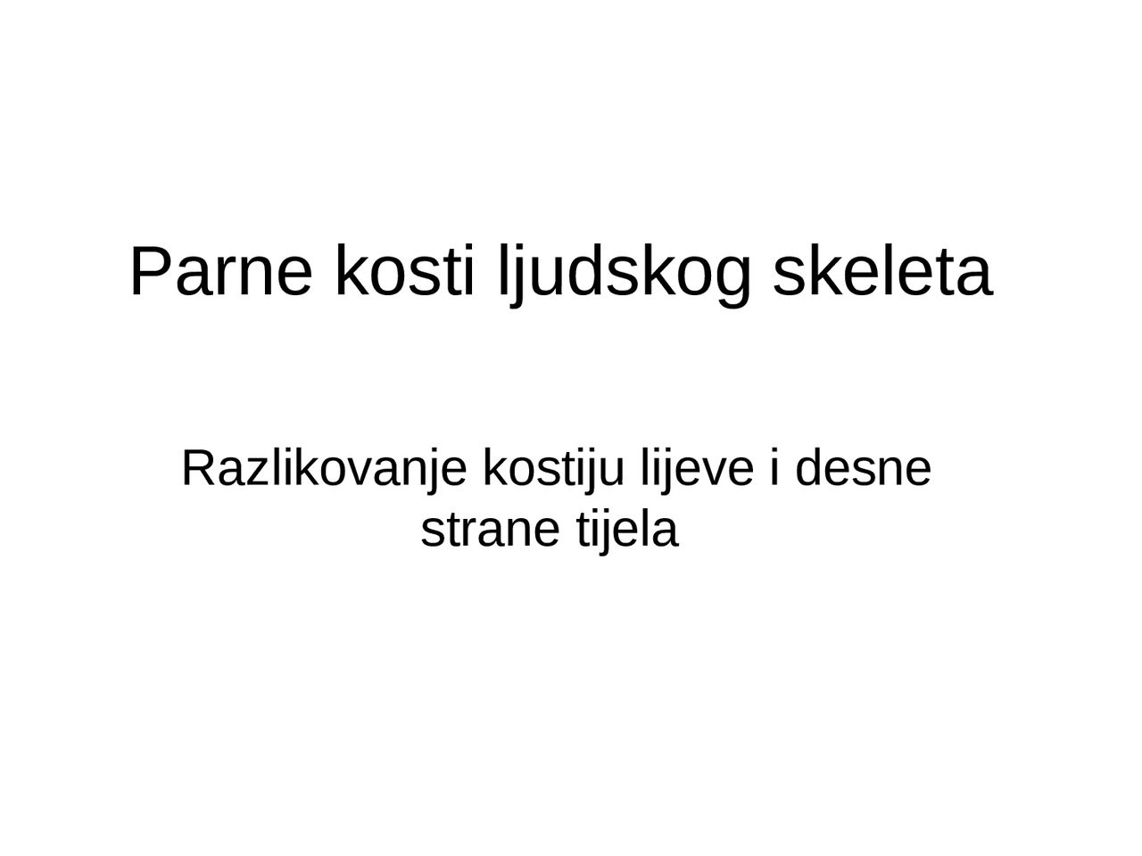 Kosti lijeve ili desne ruke | Beleške' predlog Anatomija čoveka | Docsity