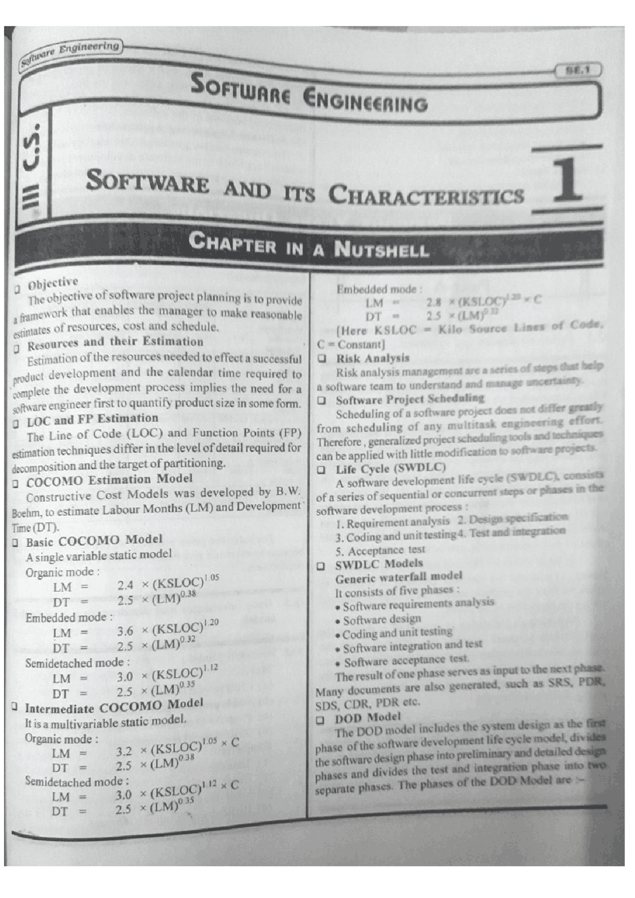 Software engineering paper solution - Docsity