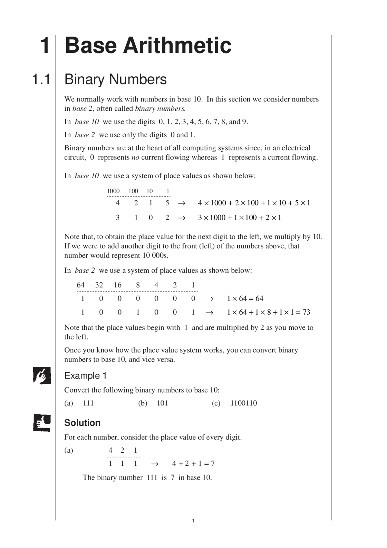 Binary Number and Other Bases Arithmetic | Exercises Number Theory ...