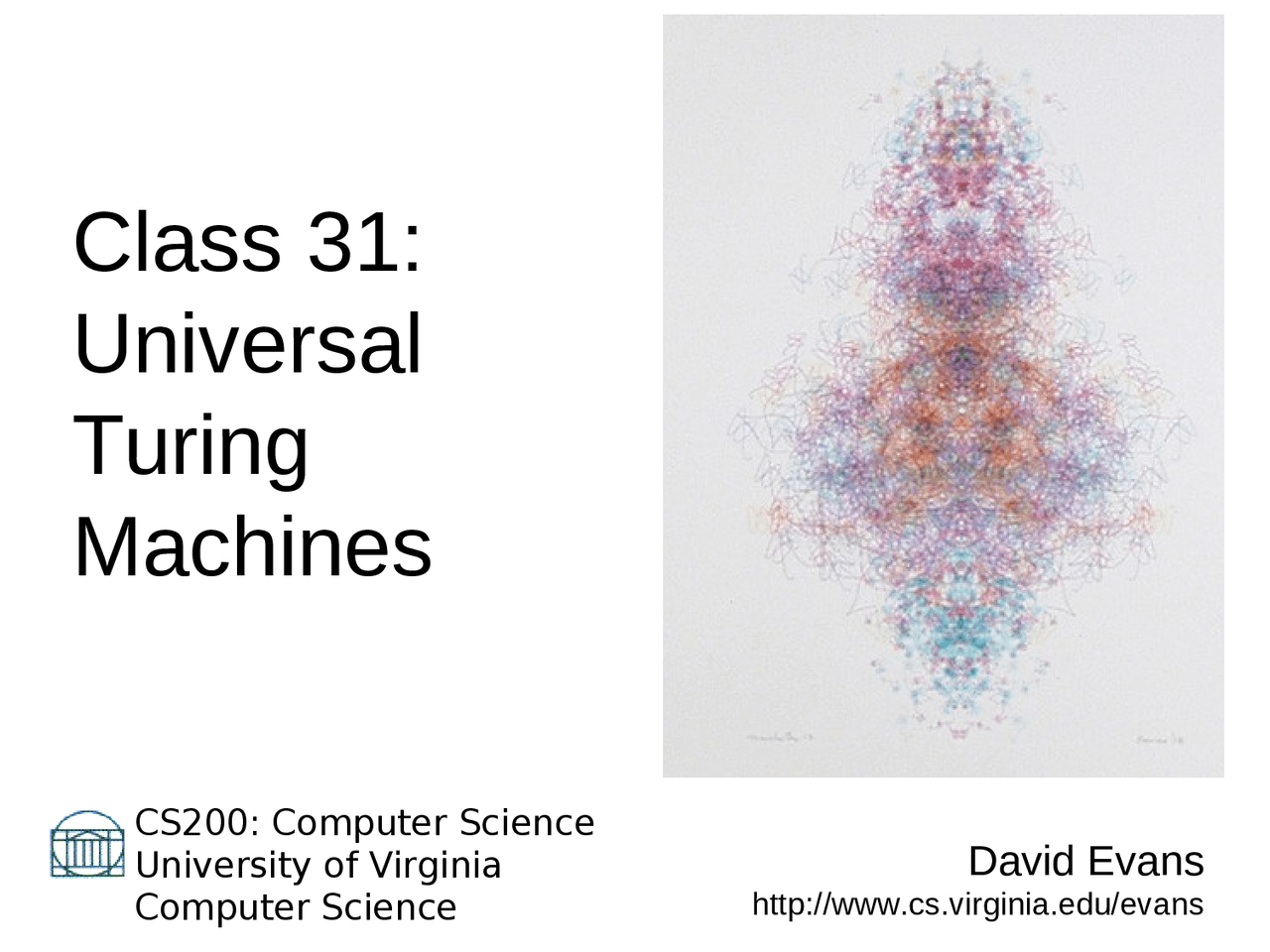 Universal turing machine - Docsity