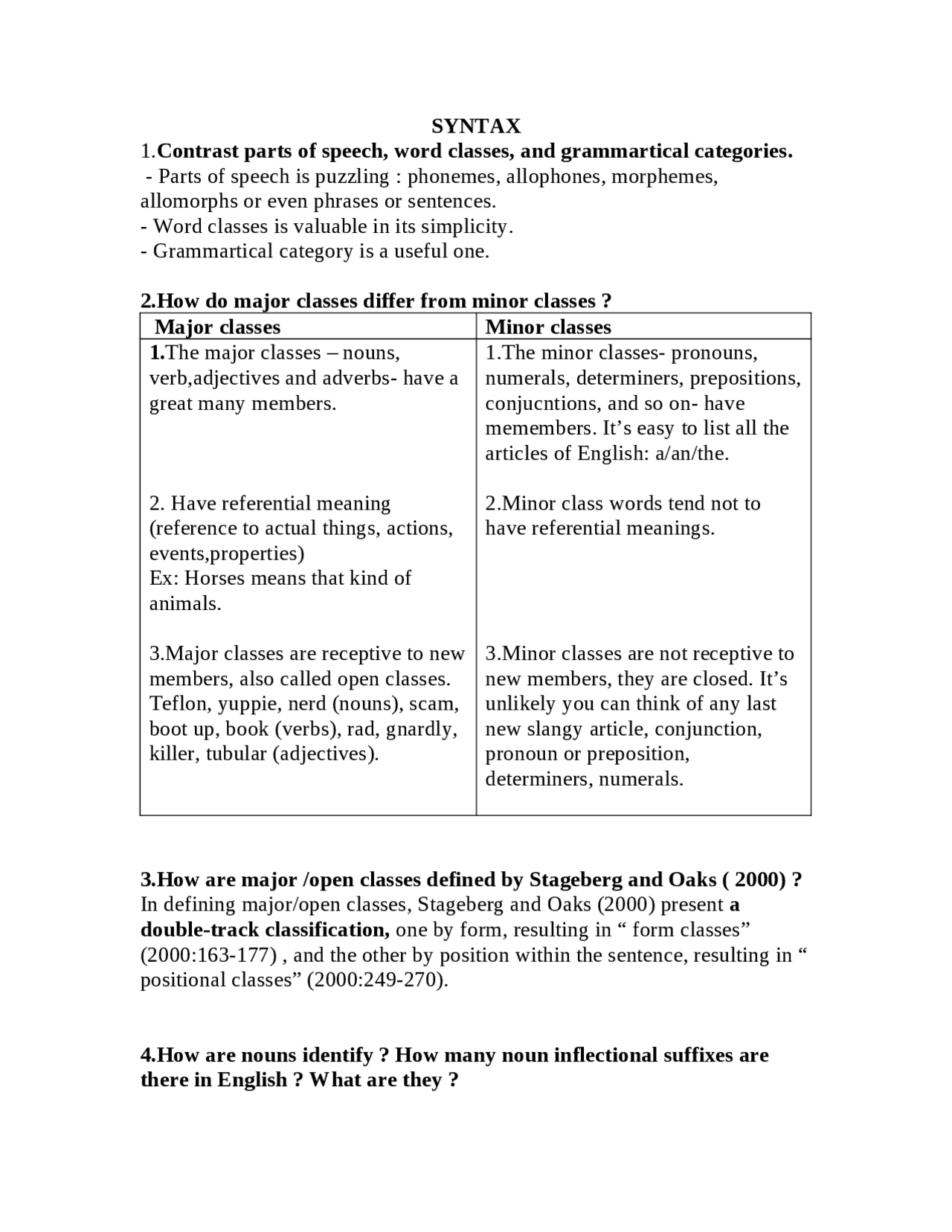 Syntax and how to use - Docsity
