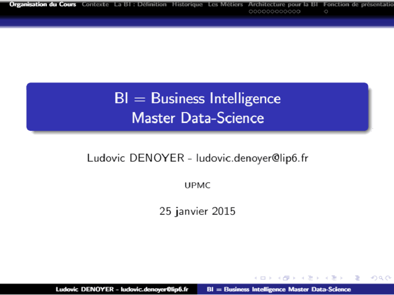 Introduction au data mining | Lectures Business System | Docsity