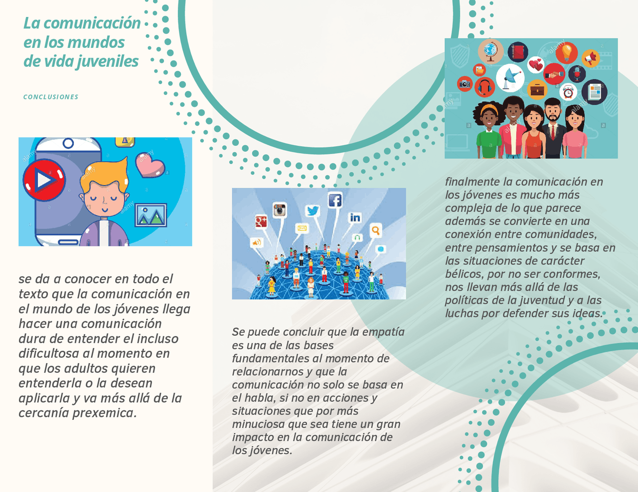 La comunicación en el mundo de los jóvenes - Docsity