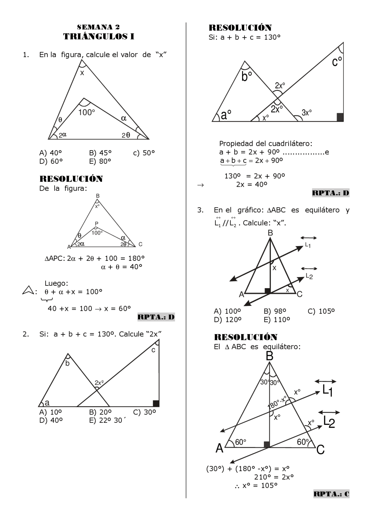 18+ Aplicaciones Para Resolver Problemas De Geometría Geometría problemas resueltos - Docsity