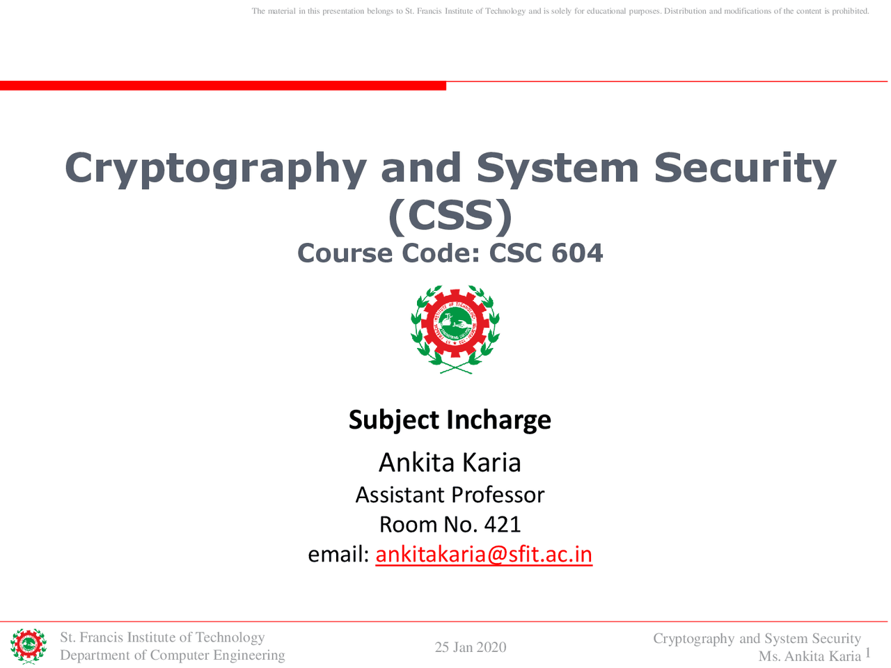 Basic of computer security - Docsity