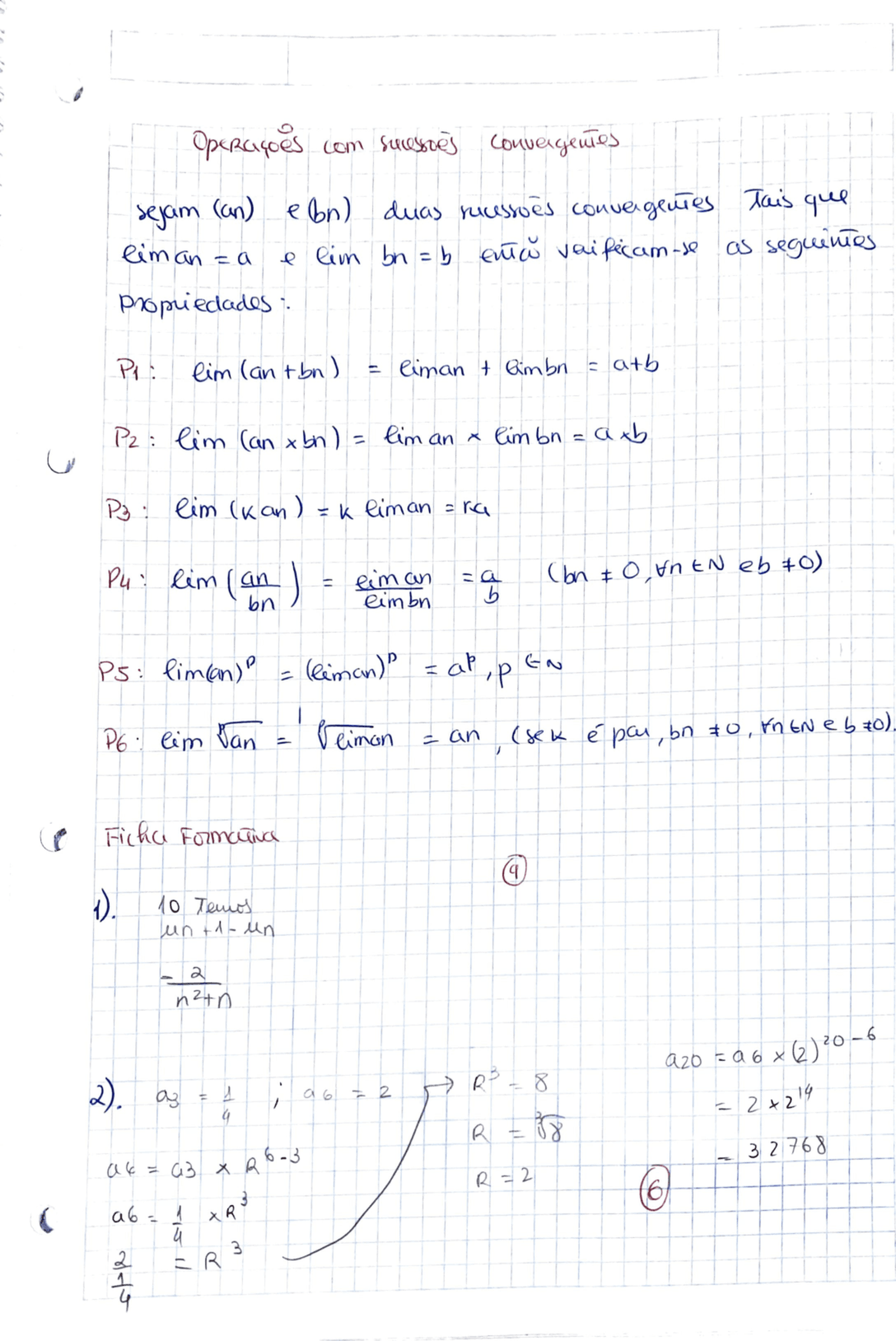 Exercicios de matematica 11º ano - Docsity
