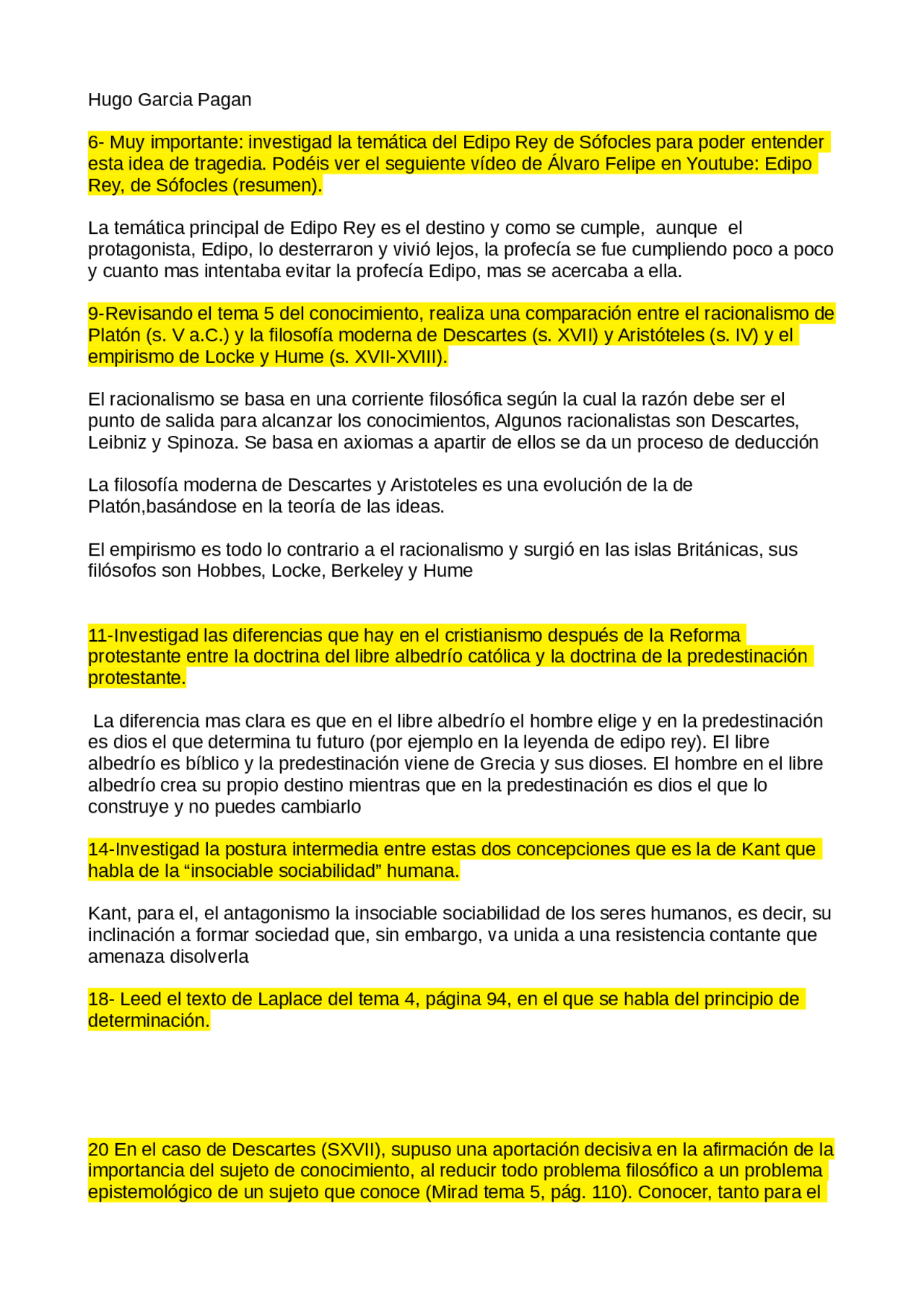 Filosofia Kant Descripcion Docsity