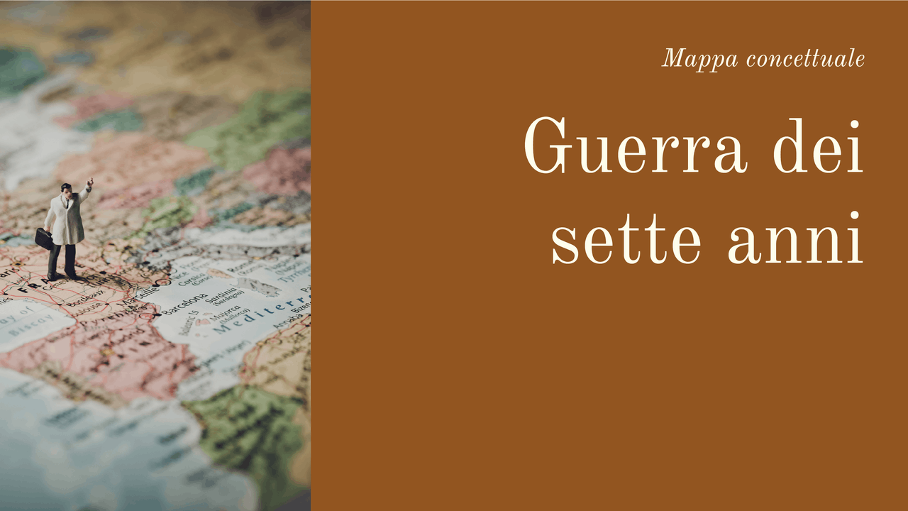 Guerra dei sette anni MAPPA CONCETTUALE Appunti di Storia Docsity