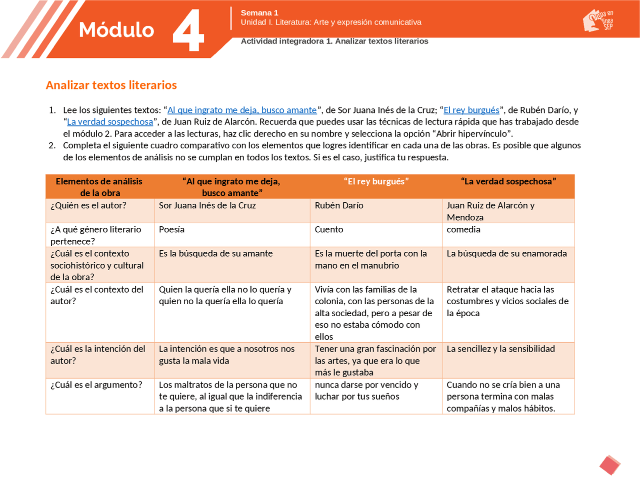 Actividad Integradora 2 Textos Literarios Lenguaje Y Expresión Humana