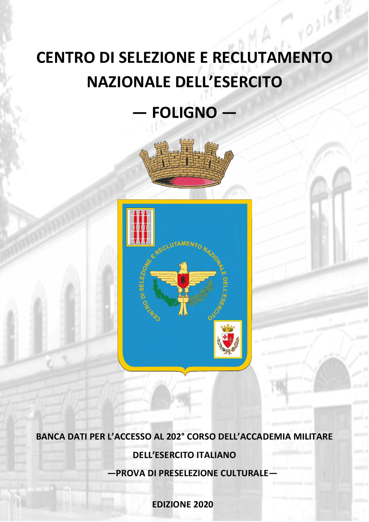 Banca dati accademia militare Docsity