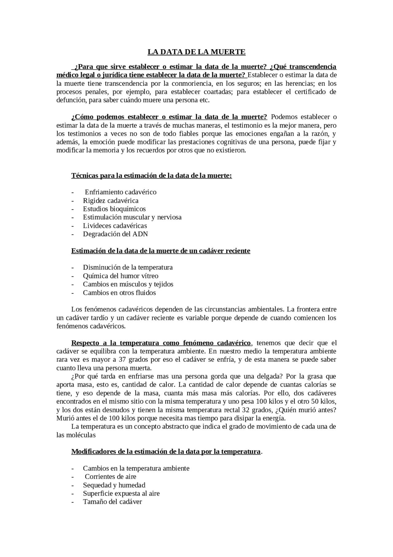 la-data-de-la-muerte-apuntes-de-medicina-legal-docsity