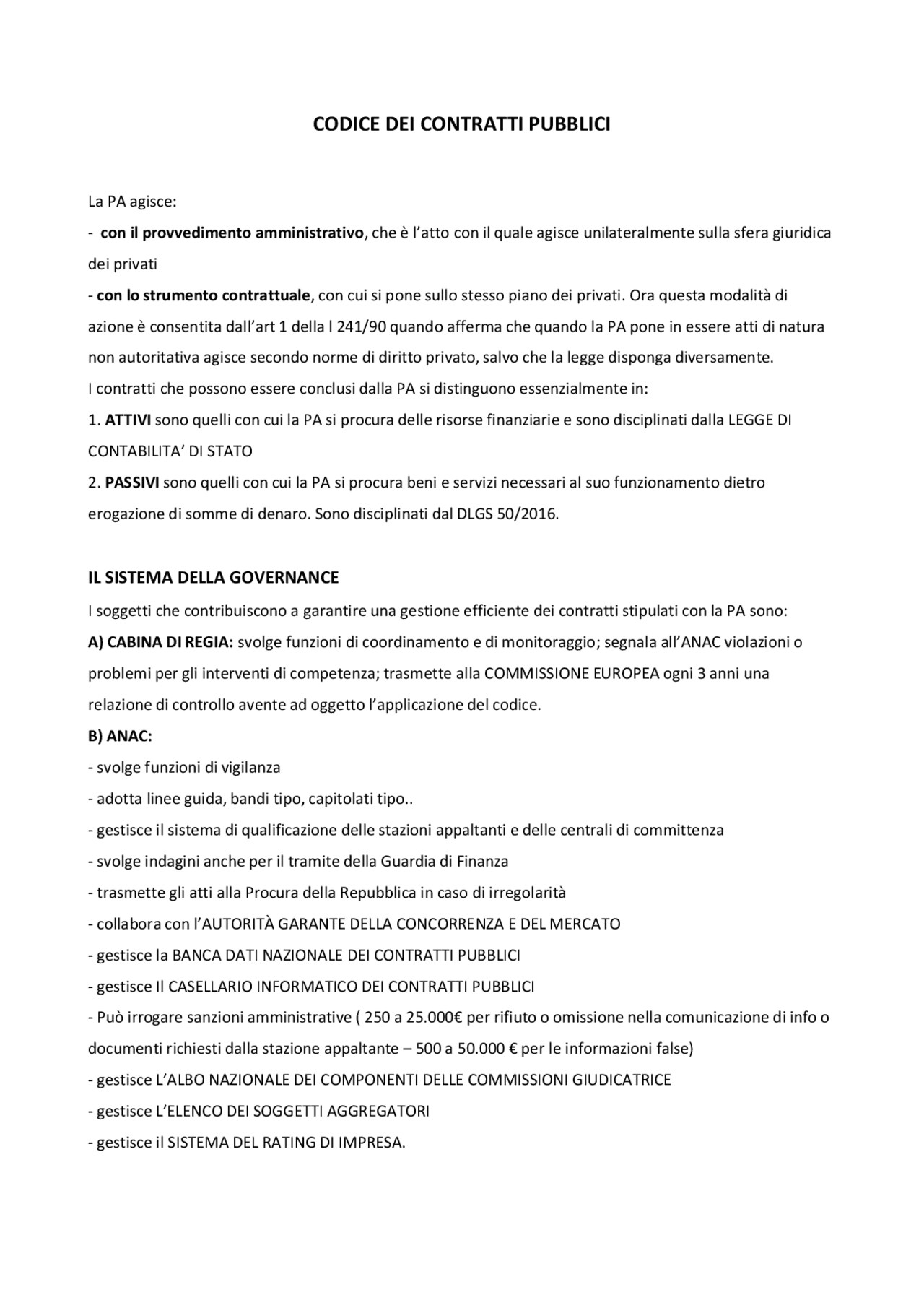 RIASSUNTO DEL DLGS 50/2016 Sintesi del corso di Diritto Amministrativo Docsity RIASSUNTO DEL DLGS 50/2016 Sintesi del corso di Diritto Amministrativo Docsity