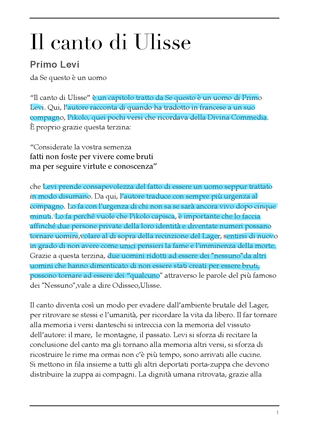 Analisi su Analisi su