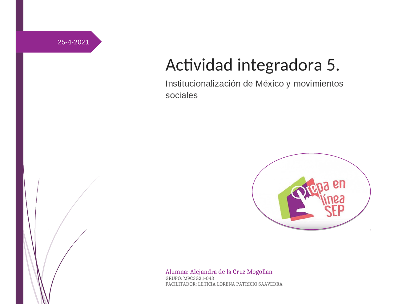 Actividad integradora 6. Política exterior mexicana. - Docsity