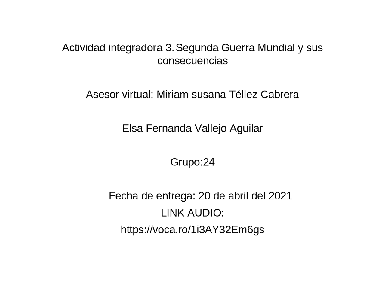 Actividad 3 modulo 10 unidad ll - Docsity