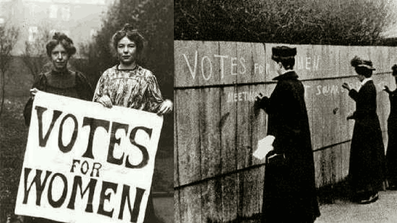 Storia del diritto di voto alle donne - Docsity