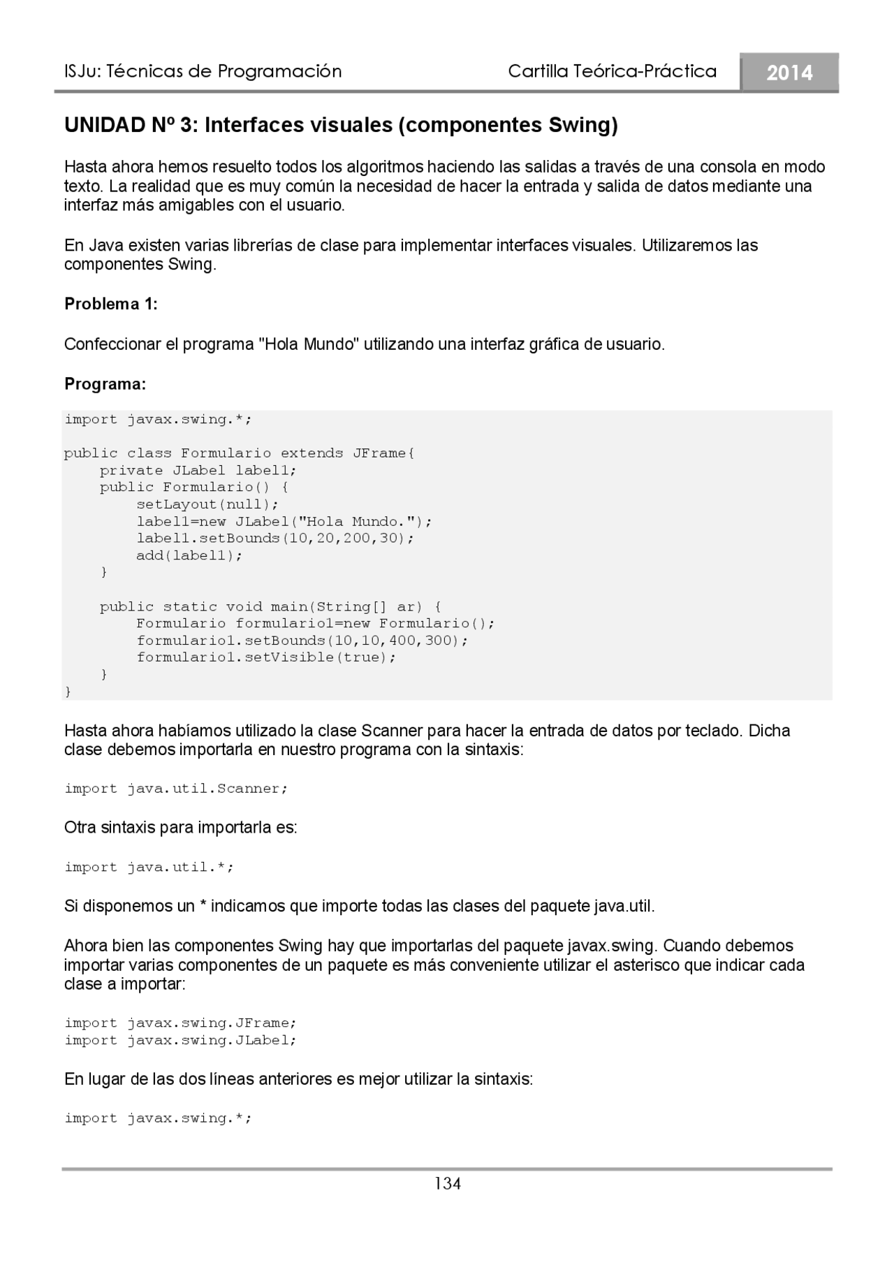 Tutorial de java imprescindible - Docsity