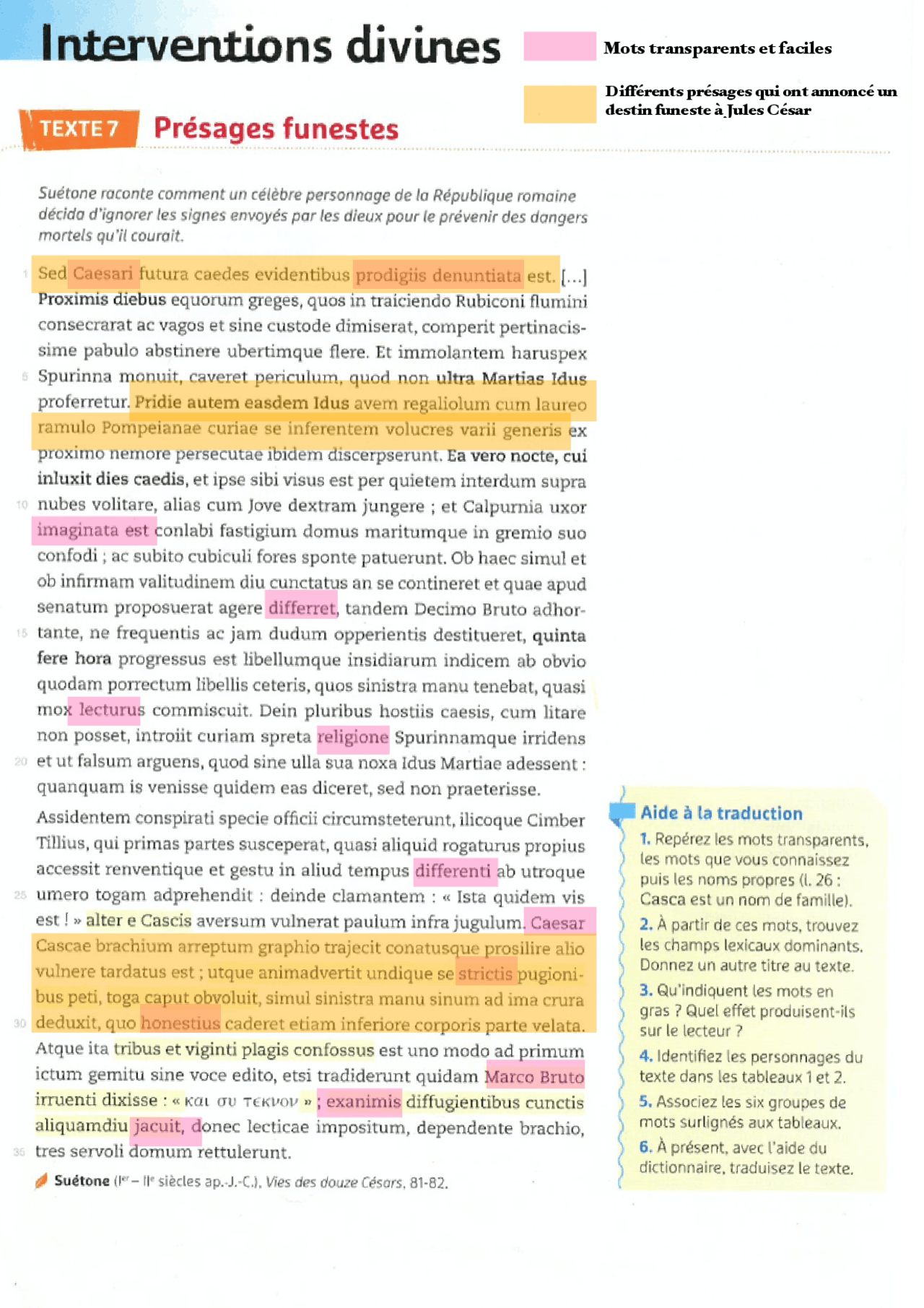 Latin exercices nouveau - Docsity