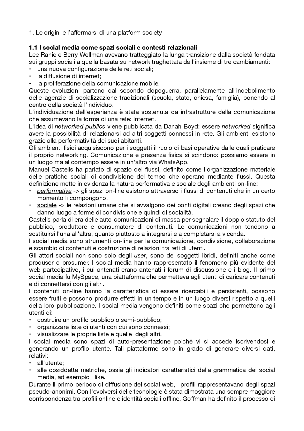 Vite datificate - Modelli di ricerca nella società delle piattaforme ...