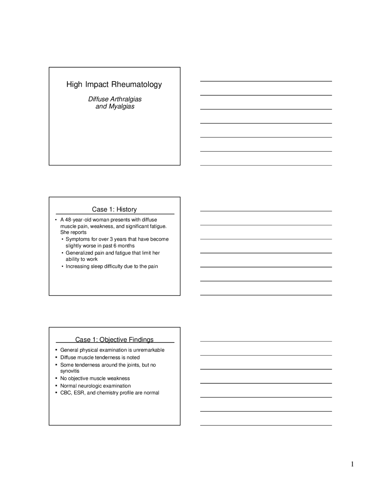 Diffuse_Arthralgias_and_Myalgias.PDF - Docsity