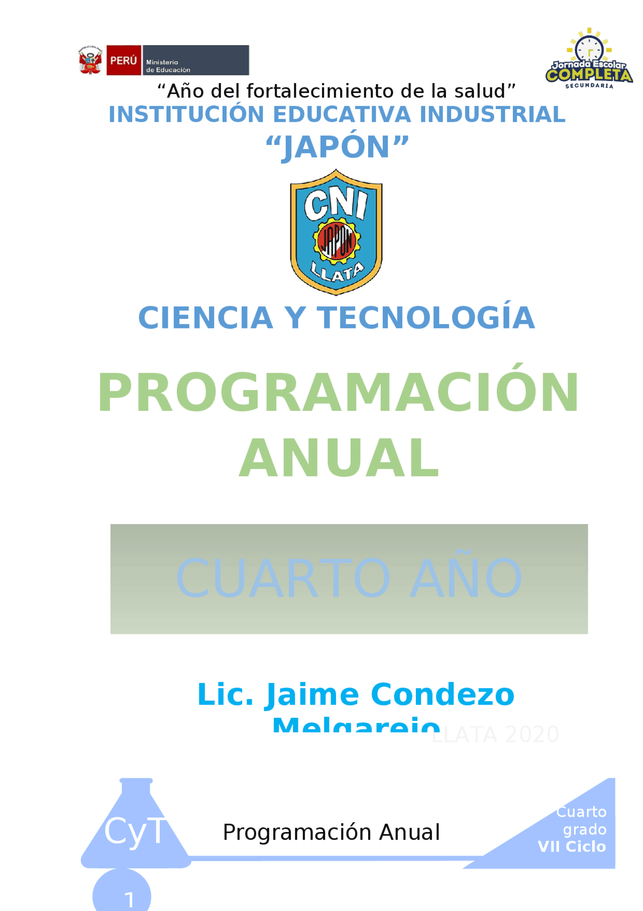 Programación_curricular_cyt - Docsity