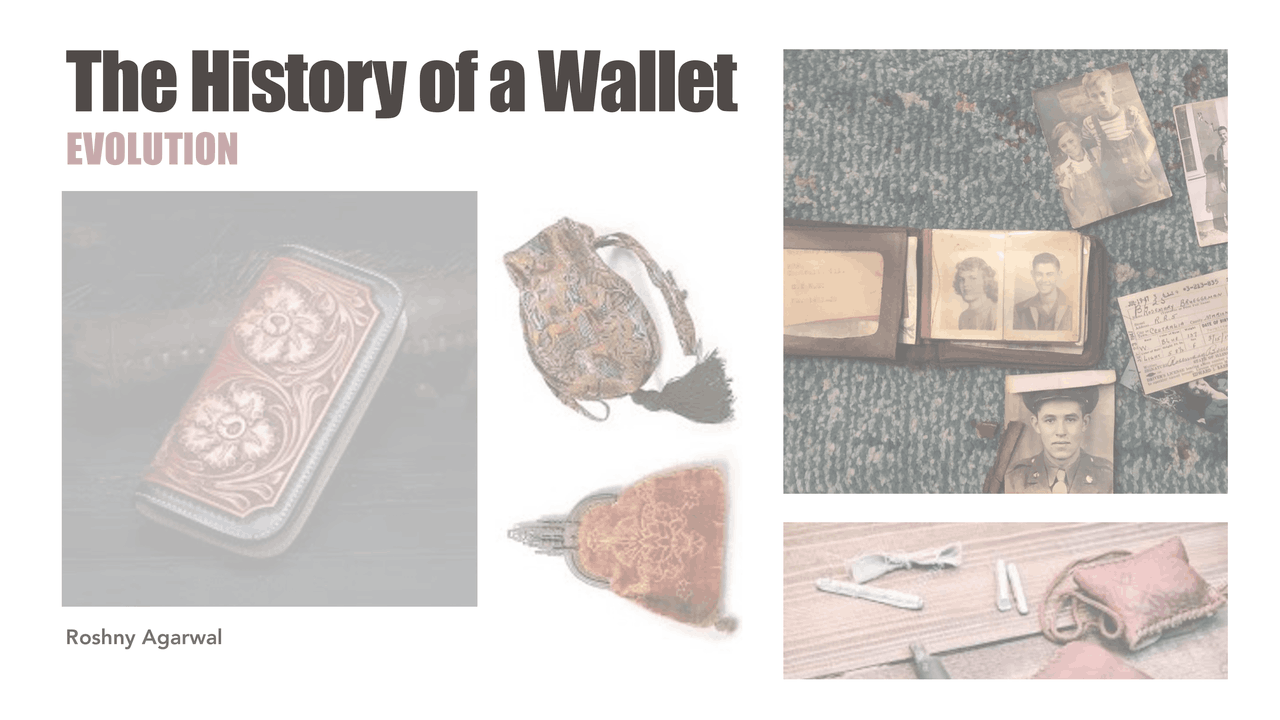 Wallet : the evolution of wallet | Appunti Evoluzionismo | Docsity