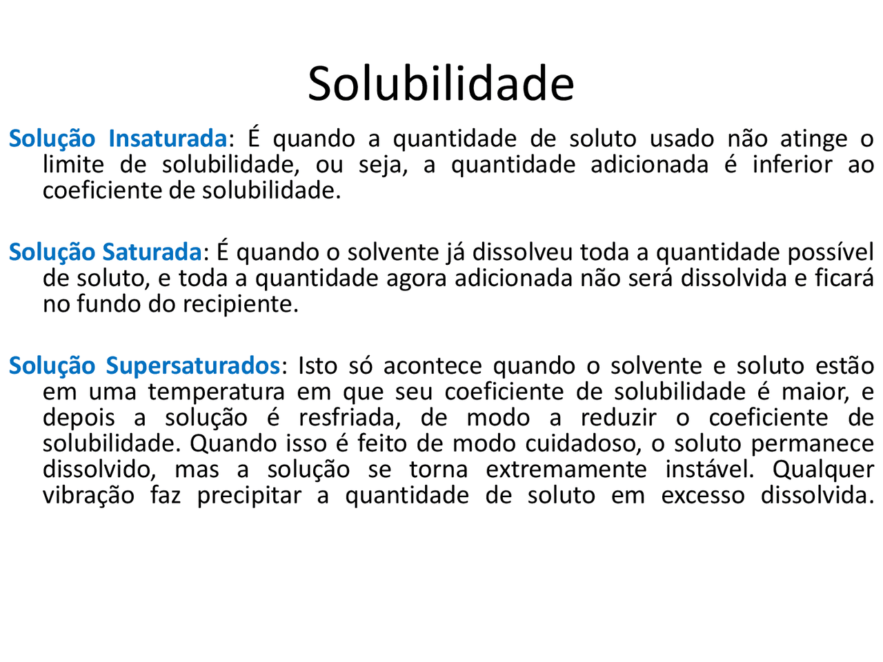 Significado De Solubilidade _ Tabela de Solubilidade: Entenda Como Usar ...