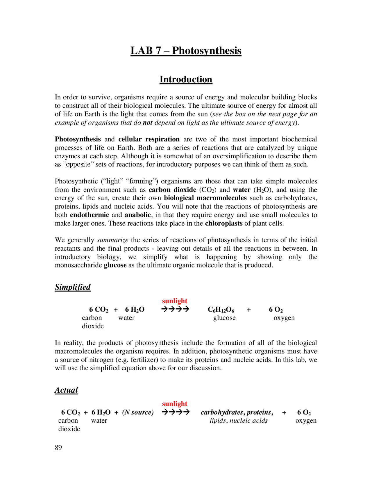 Photosynthesis Spectrophotometer Lab Report at Stephanie Wolfe blog