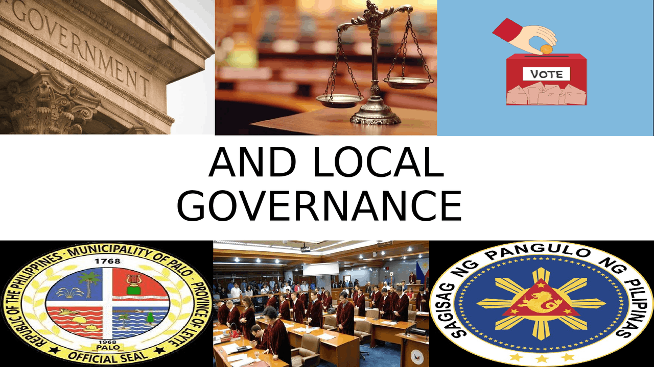 Decentralization In Local Government Decentralization and local governance | Slides Political studies | Docsity