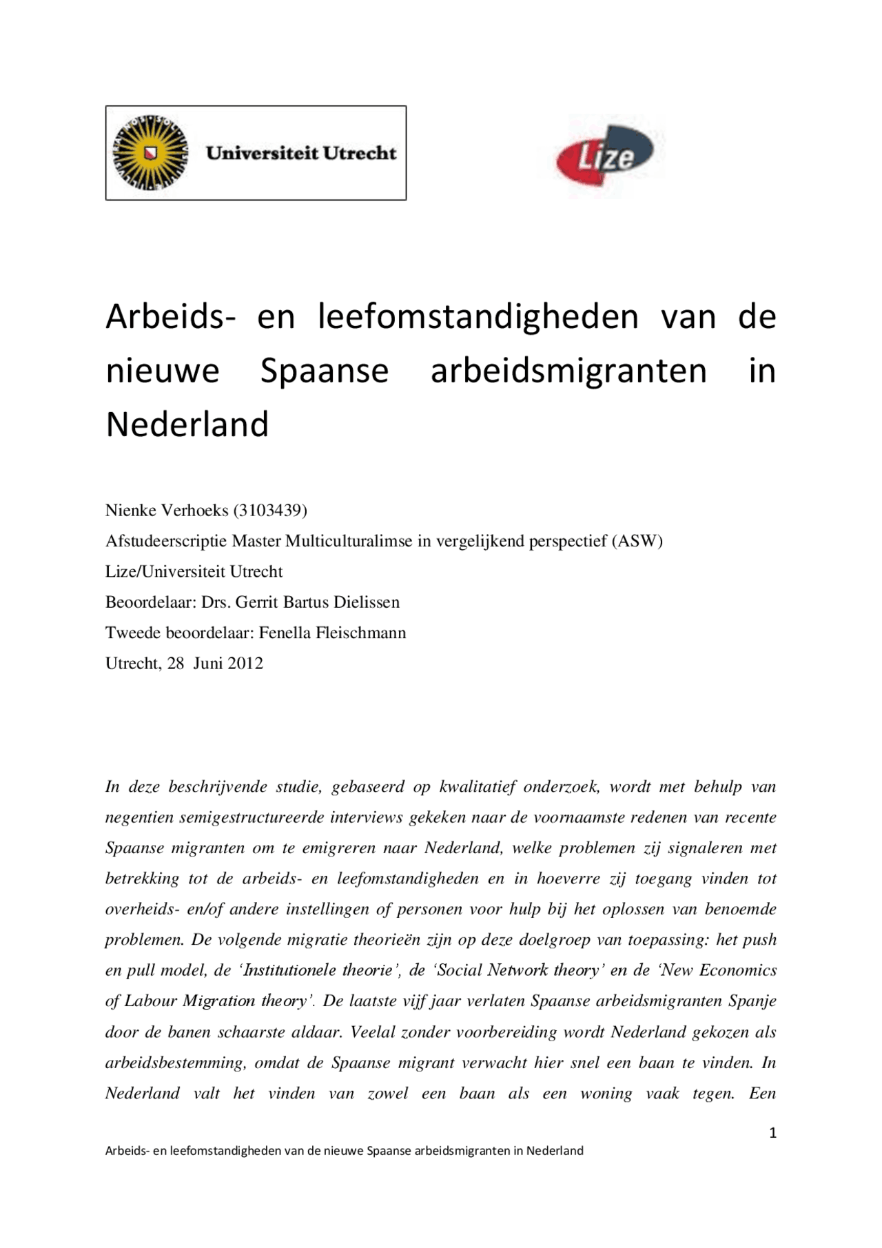 Arbeids En Leefomstandigheden Van De Nieuwe Spaanse Arbeidsmigranten arbeids-en-leefomstandigheden-van-de-nieuwe-spaanse-arbeidsmigranten