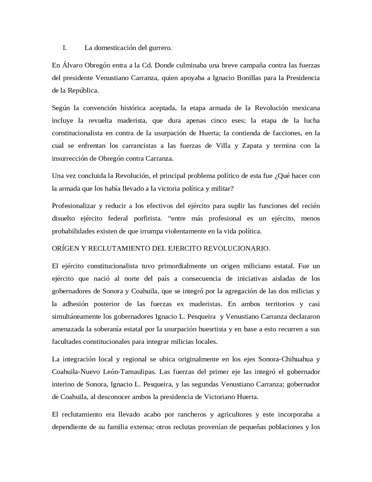 Hacia el nuevo Estado Docsity