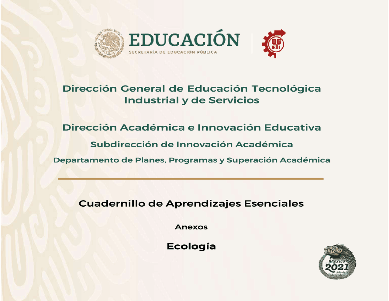 LIBRO DE ECOLOGIA PARA CUARTO SEMESTRE - Docsity