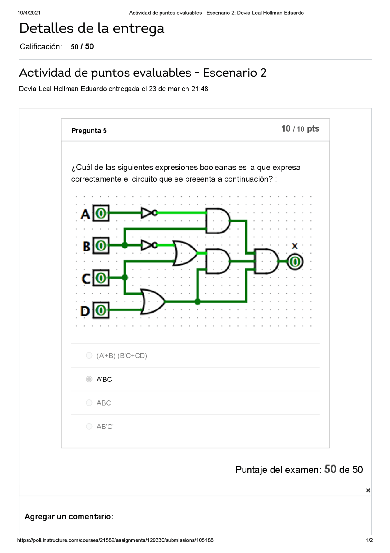 Actividad De Puntos Evaluables Escenario 2 Prove D Esame Di Digital