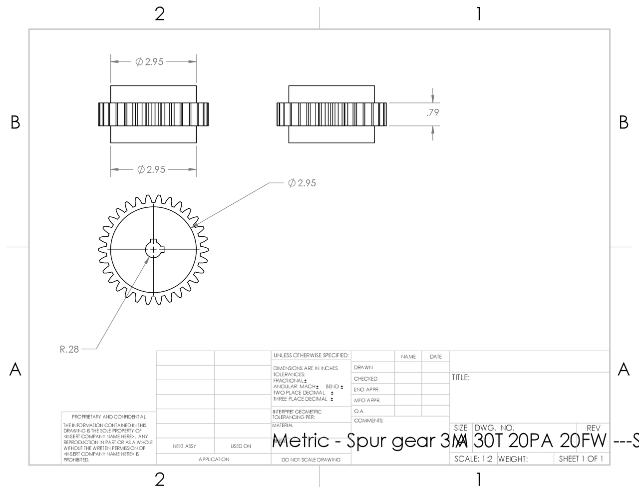 Spur gear metric desarrollo Docsity