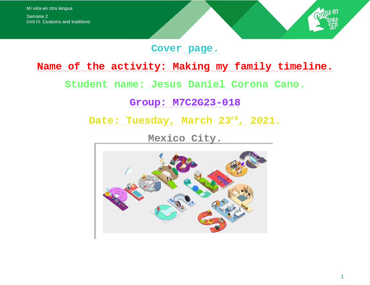 Modulo 7 Actividad Integradora 4 Making My Family Timeline – eroppa