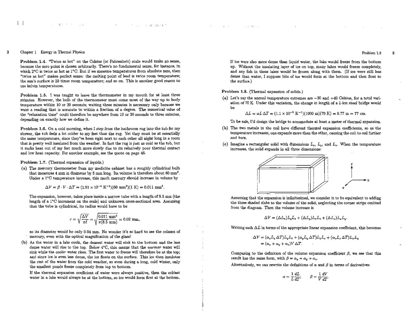 an introduction to thermal physics schroeder solutions problem 4.2