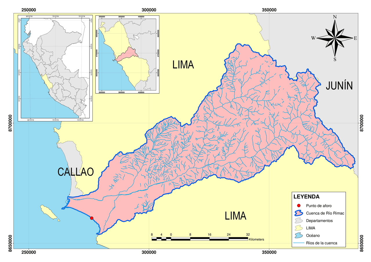 Cuenca del río Rimac | Exámenes de Hidrología | Docsity