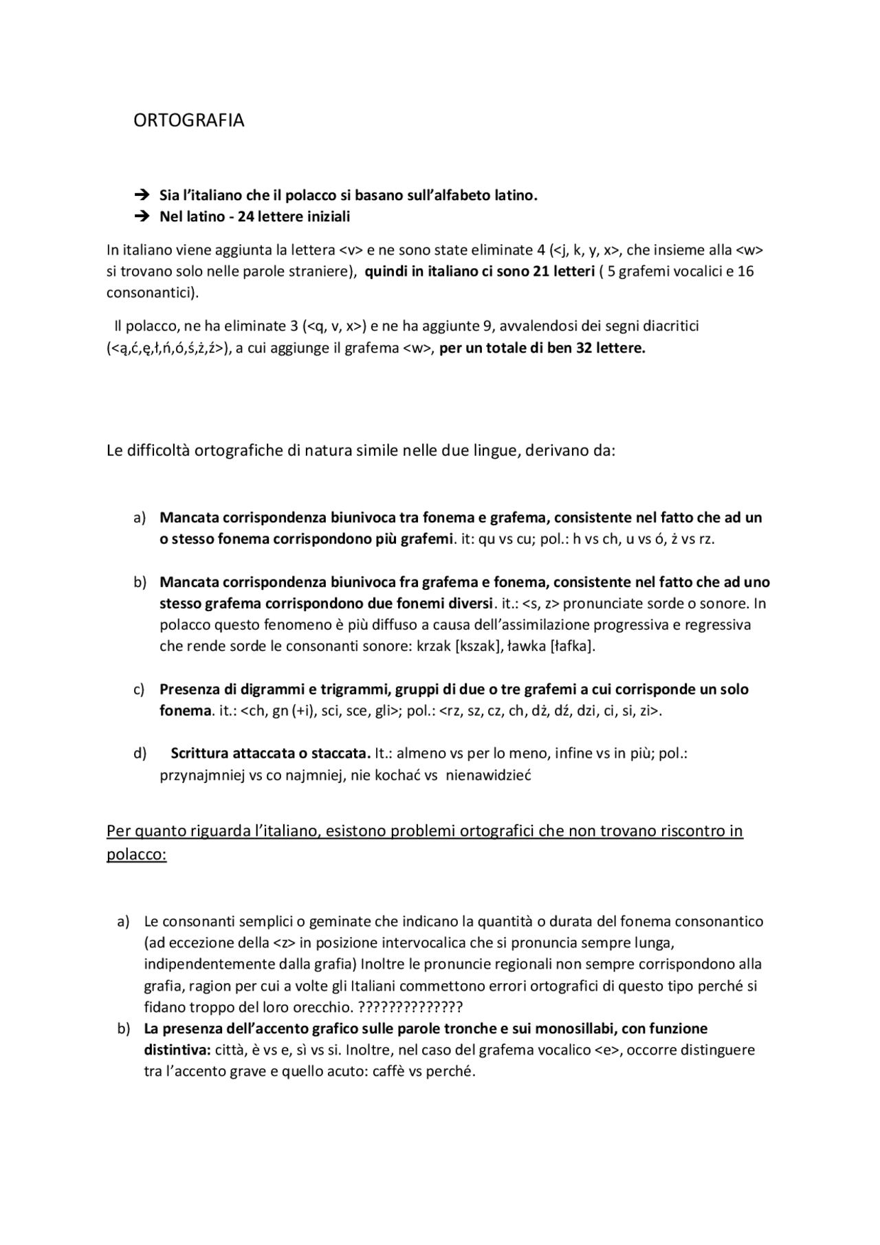 Gramatyka Opisowa Jezyka Wloskiego Ortografia Zasady Punteggiatura Docsity Gramatyka Opisowa Jezyka Wloskiego Ortografia Zasady Punteggiatura Docsity