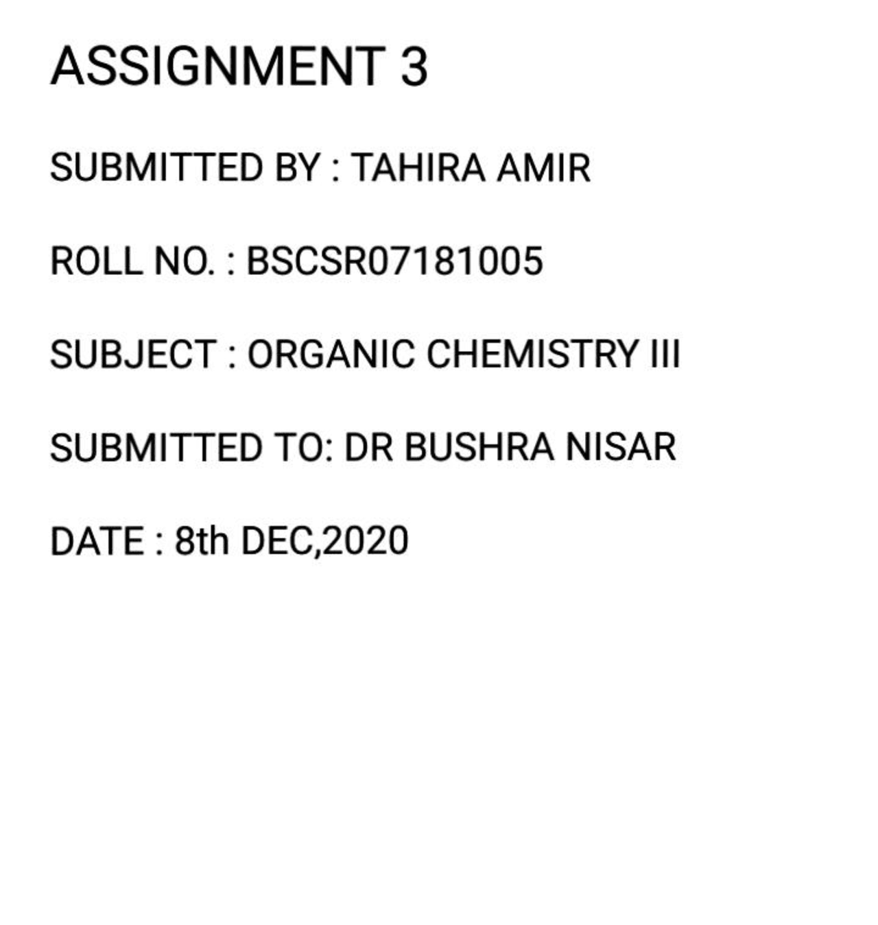 Organic chemistry123 | Lecture notes Organic Chemistry | Docsity