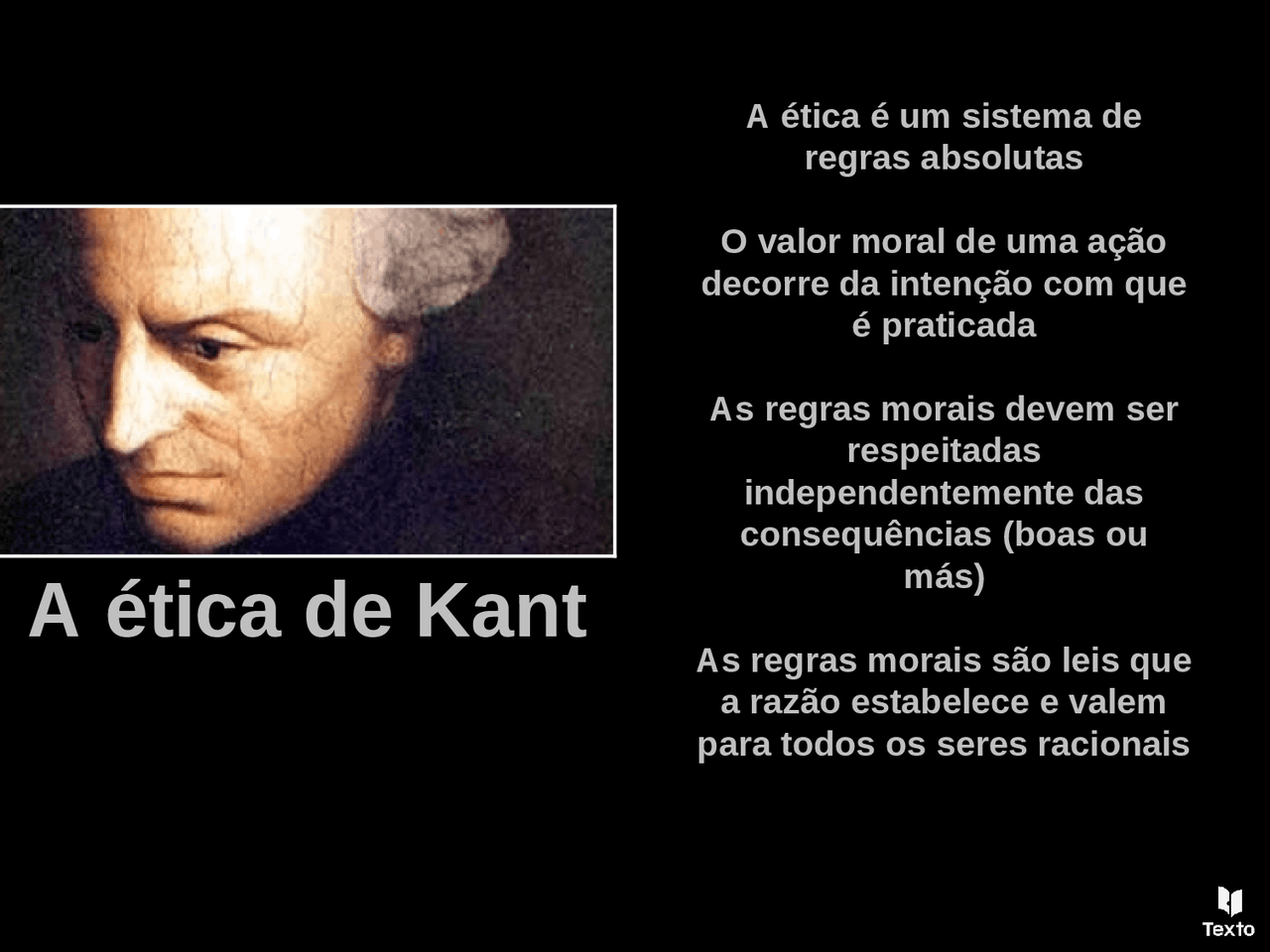 Resumo de kant (powerpoint) - Docsity