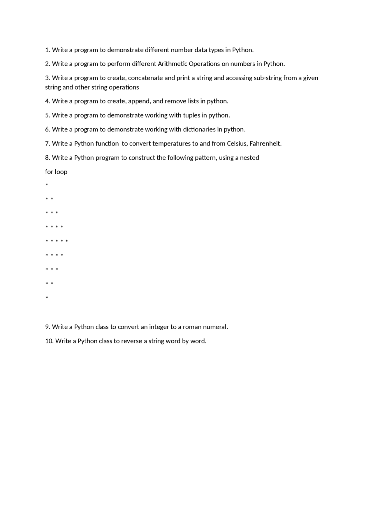 Machine learning lab - Docsity