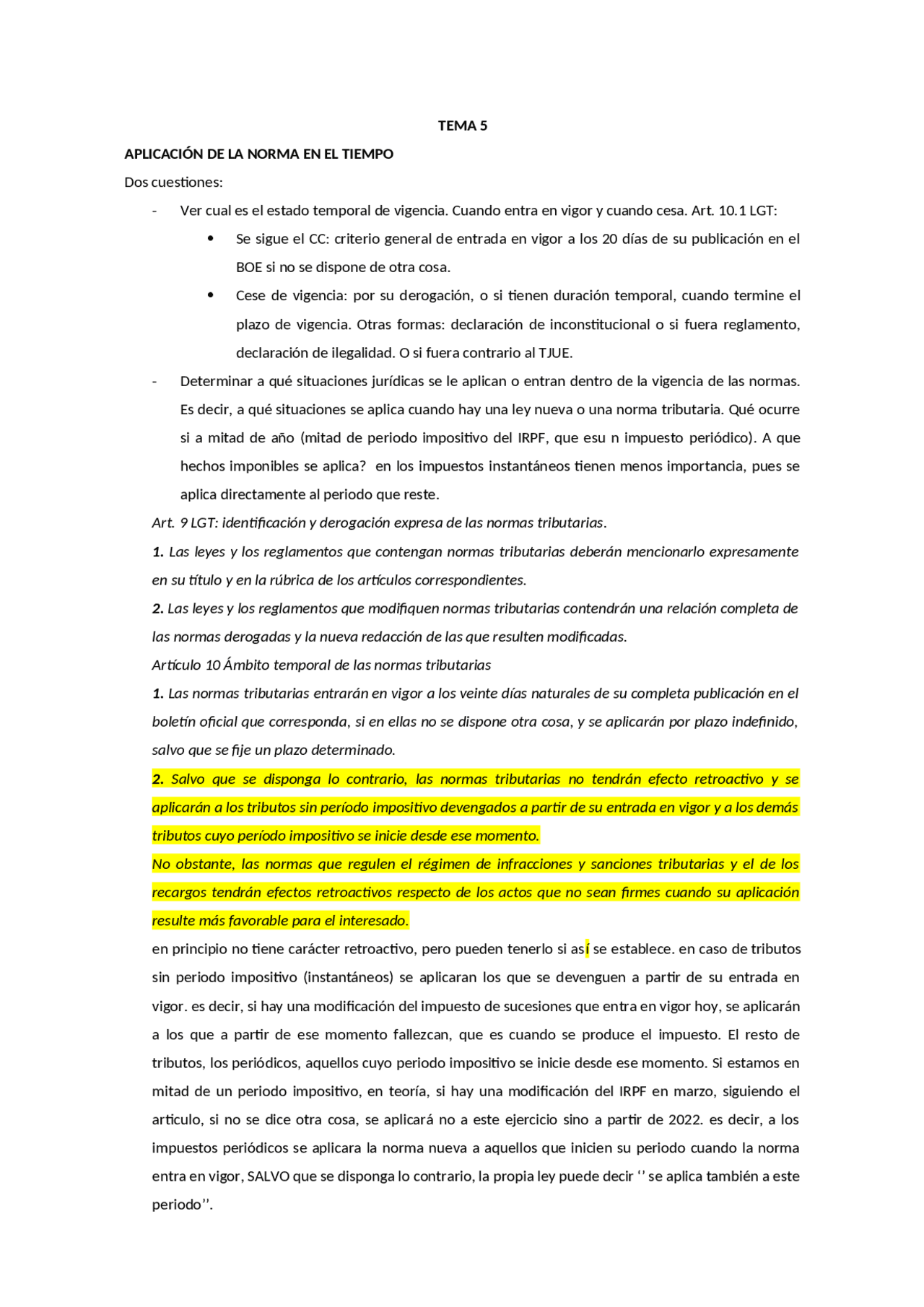 TEMA 5 APUNTES COGIDOS DE CLASE - Docsity